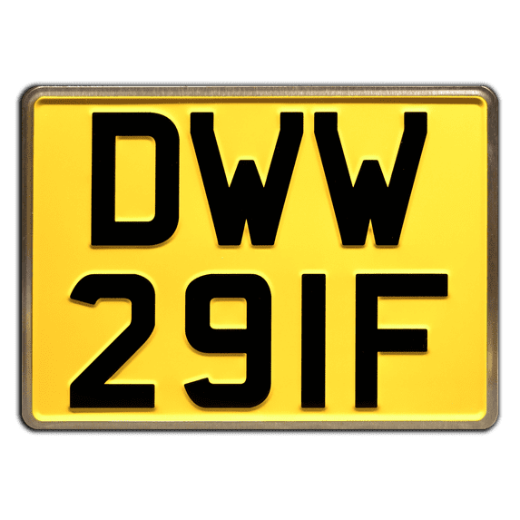 Doctor Who | Abbey Road Photo Shoot | DWW 29IF | Metal Stamped Replica License Plate