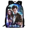 thumbnail image 1 of Doctor Who Backpack, Casual Laptop Backpack for College Daily, Unisex Computer Bag, Fits 15 Inch Notebook, 1 of 1