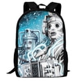 thumbnail image 1 of Doctor Who Backpack, Casual Laptop Backpack for College School, Back To School Gift for Men & Women, Unisex Computer Bag, Fits 15 Inch Notebook, 1 of 9
