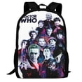 thumbnail image 1 of Doctor Who Backpack, Casual Laptop Backpack for College School, Back To School Gift for Men & Women, Unisex Computer Bag, Fits 15 Inch Notebook, 1 of 9