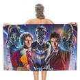 thumbnail image 1 of Doctor Who Beach Towel Microfiber Oversized Lightweight Beach Towel Extra Large Sand Free Towels Travel Swim Pool Yoga Gym Camping Beach Essentials Accessories Vacation Gift 51*31 Inch, 1 of 8