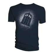DOCTOR WHO Classic Mens T-Shirt Tardis Starburst