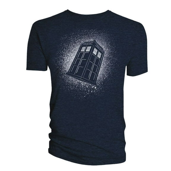 Doctor Who Classic Mens T-Shirt Tardis Starburst