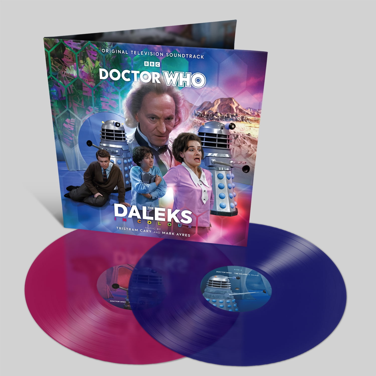 Doctor Who: Daleks in Colour - O.S.T. - Doctor Who: Daleks In Colour - O.S.T. - Gatefold Purple & Pink Vinyl - Music & Performance