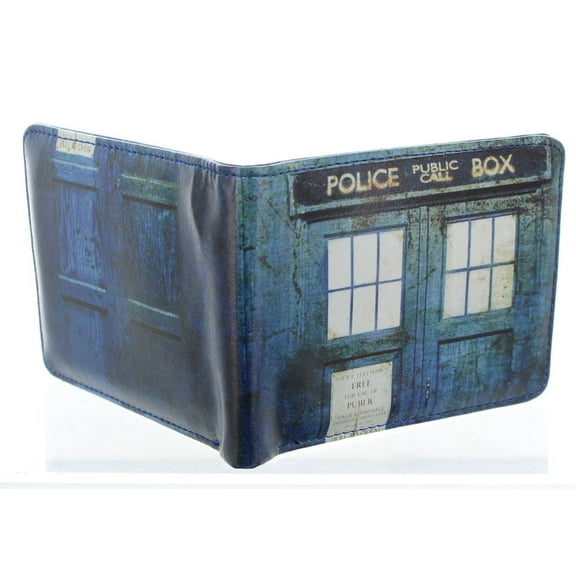 Doctor Who Distressed TARDIS Bi-Fold Wallet