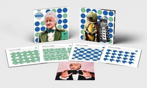 Doctor Who - Jon Pertwee Collection - 4LP Boxset on 140-Gram Green & Blue Colored Vinyl - Music & Performance