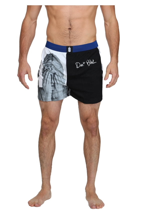 Doctor Who Dont Blink Boxers Small
