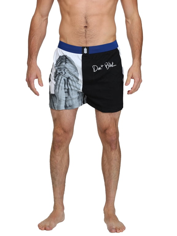 Doctor Who Dont Blink Boxer Shorts | Small
