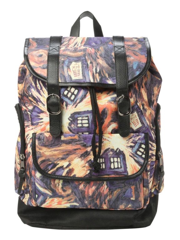 Exploding TARDIS Slouch Backpack