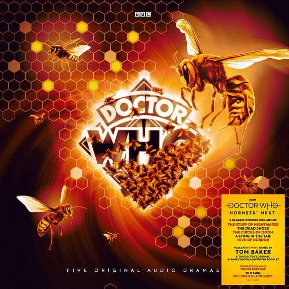 Doctor Who - Hornets' Nest [Limited Boxset Includes Signed Tom Baker Print & 10LP's on Black & Yellow 140-Gram Vinyl] - Music & Performance