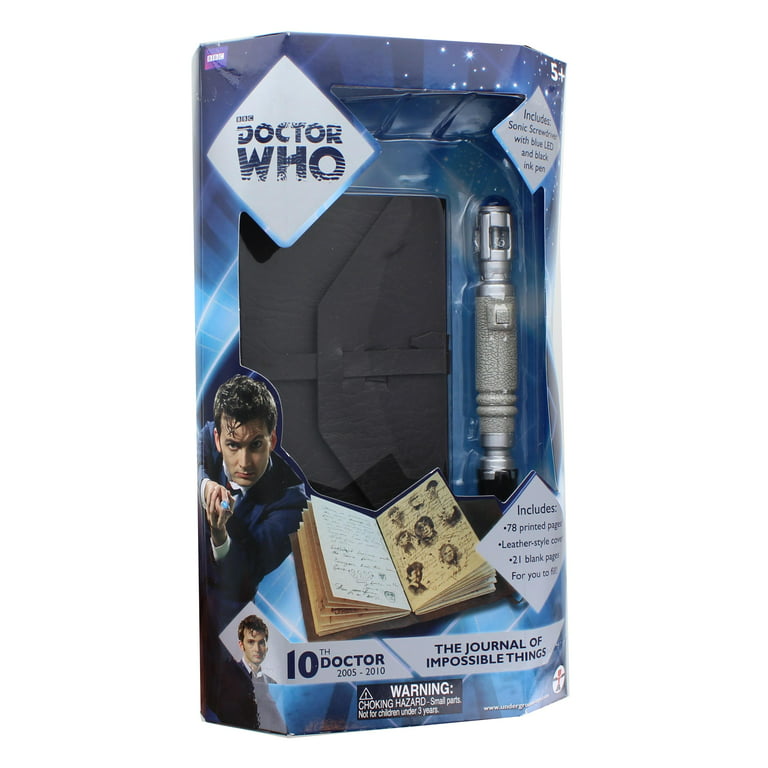 Doctor Who Journal Of Impossible Things & Mini Sonic Screwdriver Pen