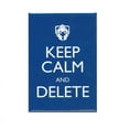thumbnail image 1 of Doctor Who Keep Calm And Delete Magnet, 1 of 1