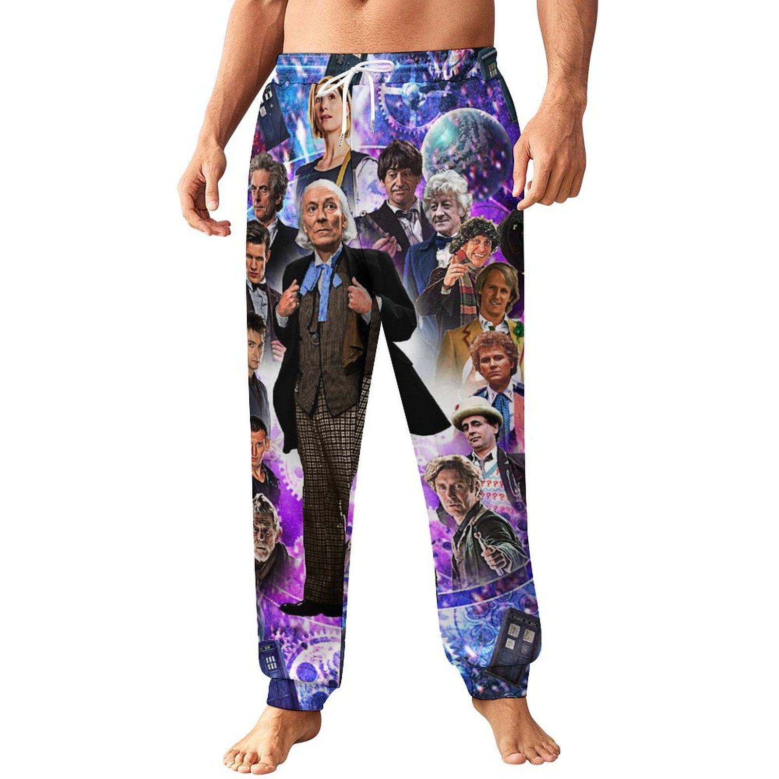 Doctor Who Mens Joggers Sweatpants 3D Print Pants Novelty Graphic