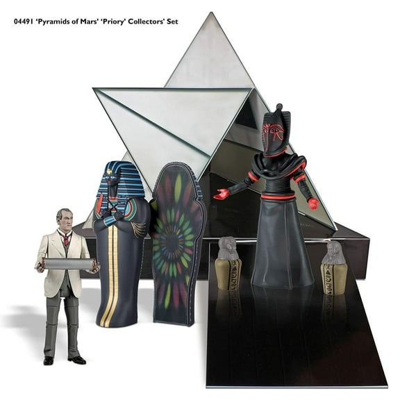 Doctor Who "Pyramids of Mars" 5" Action Figure Box Set
