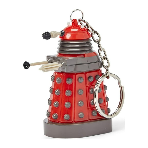 Doctor Who Red Dalek Keychain Torch