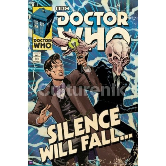 Doctor Who - Silence Will Fall Comic Cover Poster (36 X 24)