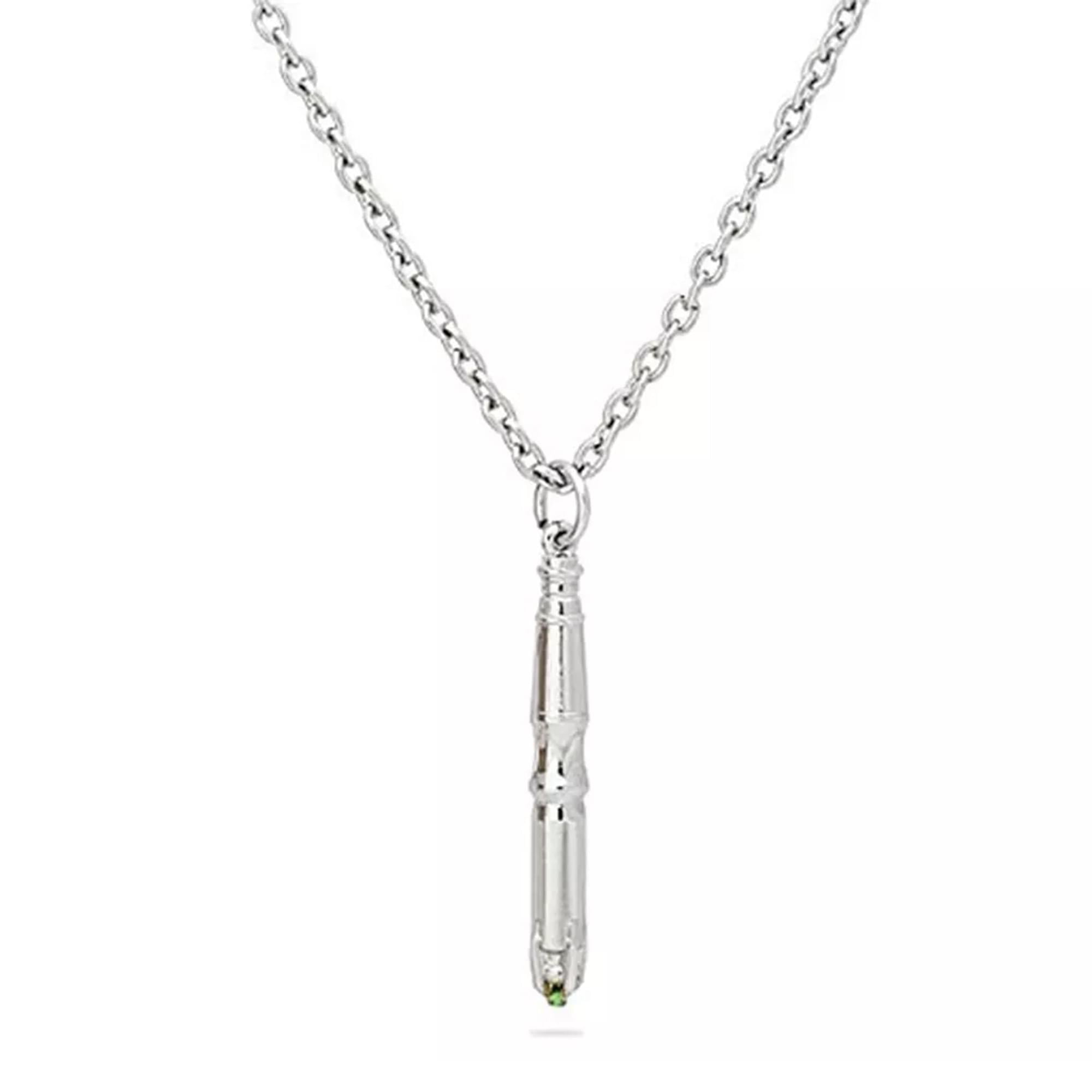 ANIMEWILD Doctor Who Sonic Screwdriver Necklace