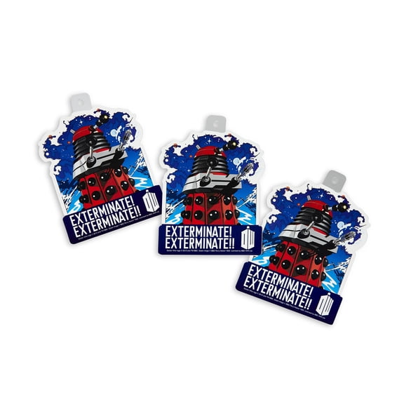 doctor who sticker: exterminate