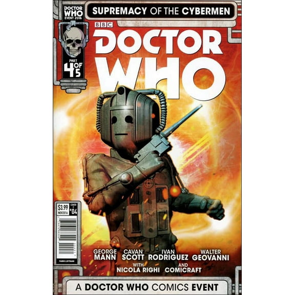 Doctor Who: Supremacy of the Cybermen #4C VF ; Titan Comic Book