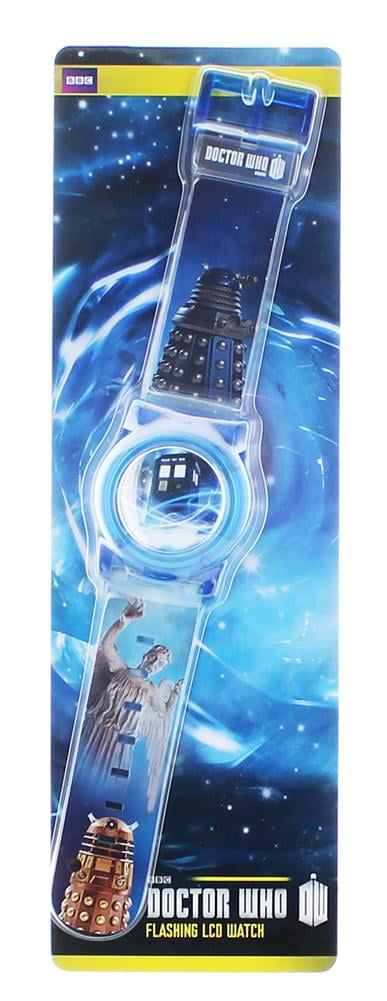 DOCTOR WHO TARDIS Quartz Watch w/ LCD Digital Display