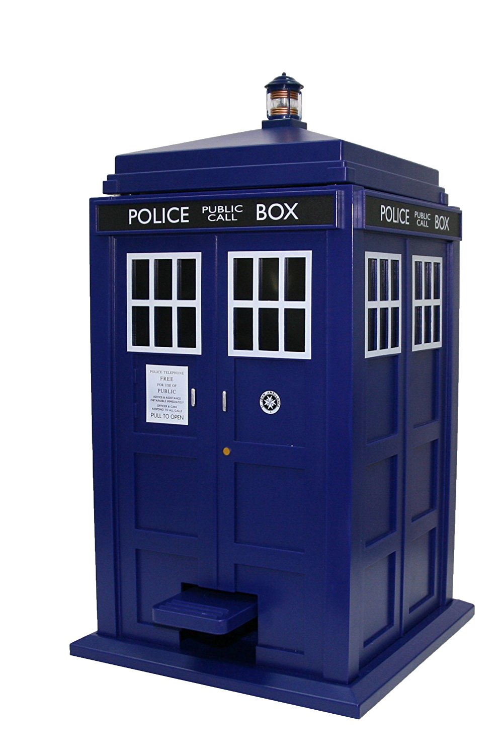 Doctor Who TARDIS Waste Basket with LED Lights & Sound - image 1 of 3