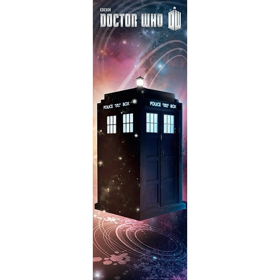 Doctor Who - TV Show Door Poster / Print (The New Tardis / Season 5+) (Black Poster Hanger)