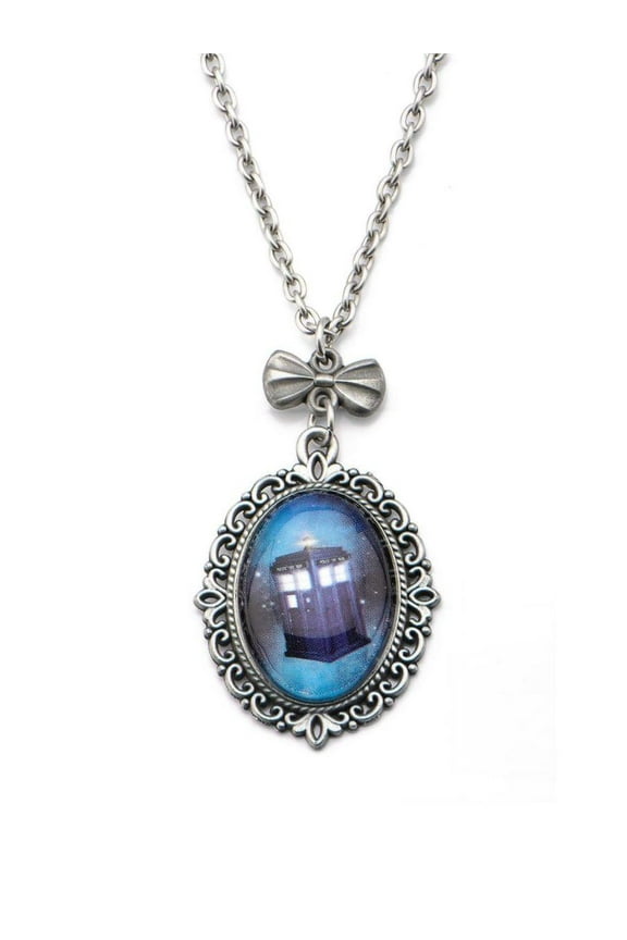 Doctor Who Tardis Cameo Necklace