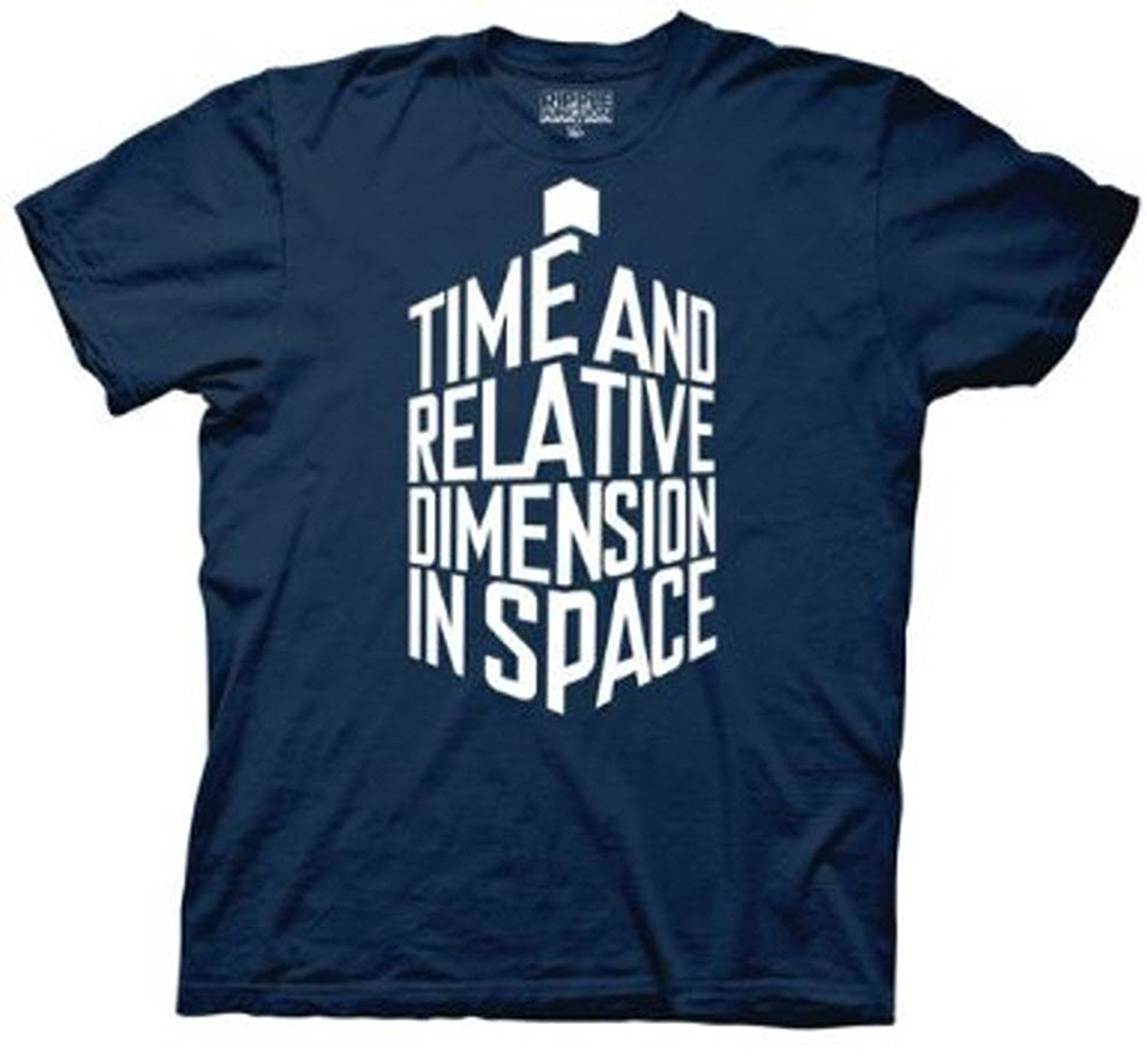 Doctor Who Tardis in Words Mens Navy T-shirt - Walmart.com