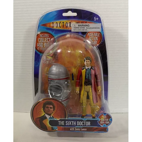 Doctor Who The 6th Sixth Dr. w/ Sonic Lance 5.5" figure K1 Giant Robot Part