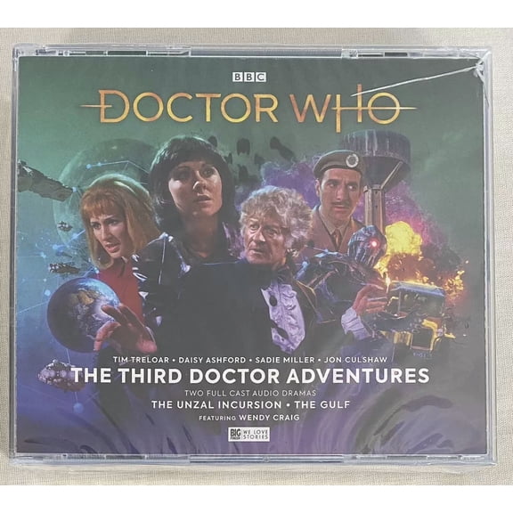 Doctor Who: The Third Doctor Adventures Volume 7 CD Mark Wright Big Finish audio