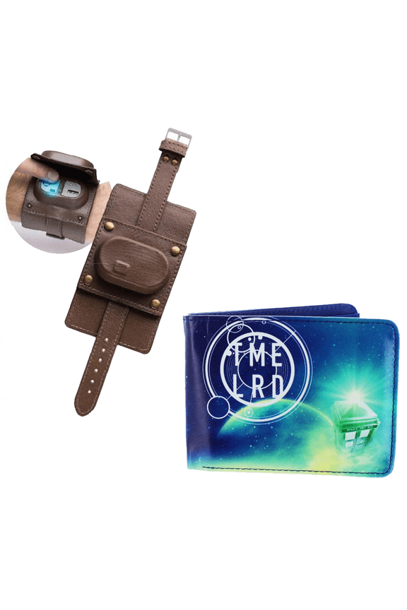 Doctor Who Themed Set With Wallet And Watch