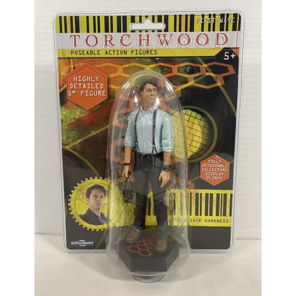 Doctor Who Torchwood CAPTAIN JACK HARKNESS 5.5" Action Figure NEW