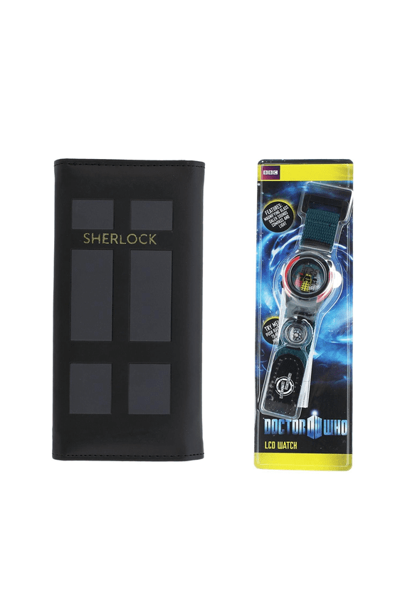Doctor Who Wallet And Watch Set