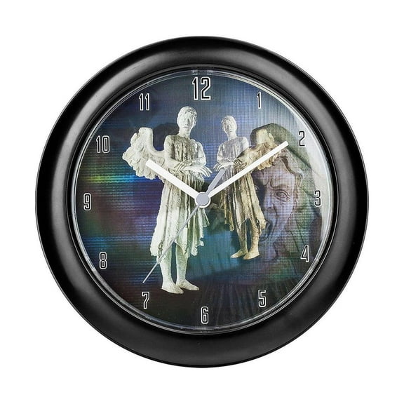 Doctor Who Weeping Angel Lenticular Wall Clock