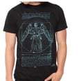thumbnail image 1 of Doctor Who Weeping Angel Men's Graphic Print T-Shirt (Small), 1 of 4