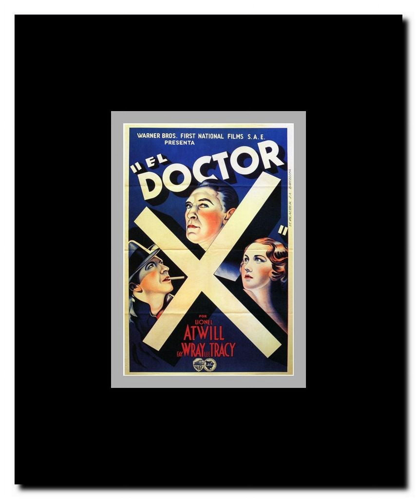 Doctor X Framed Movie Poster