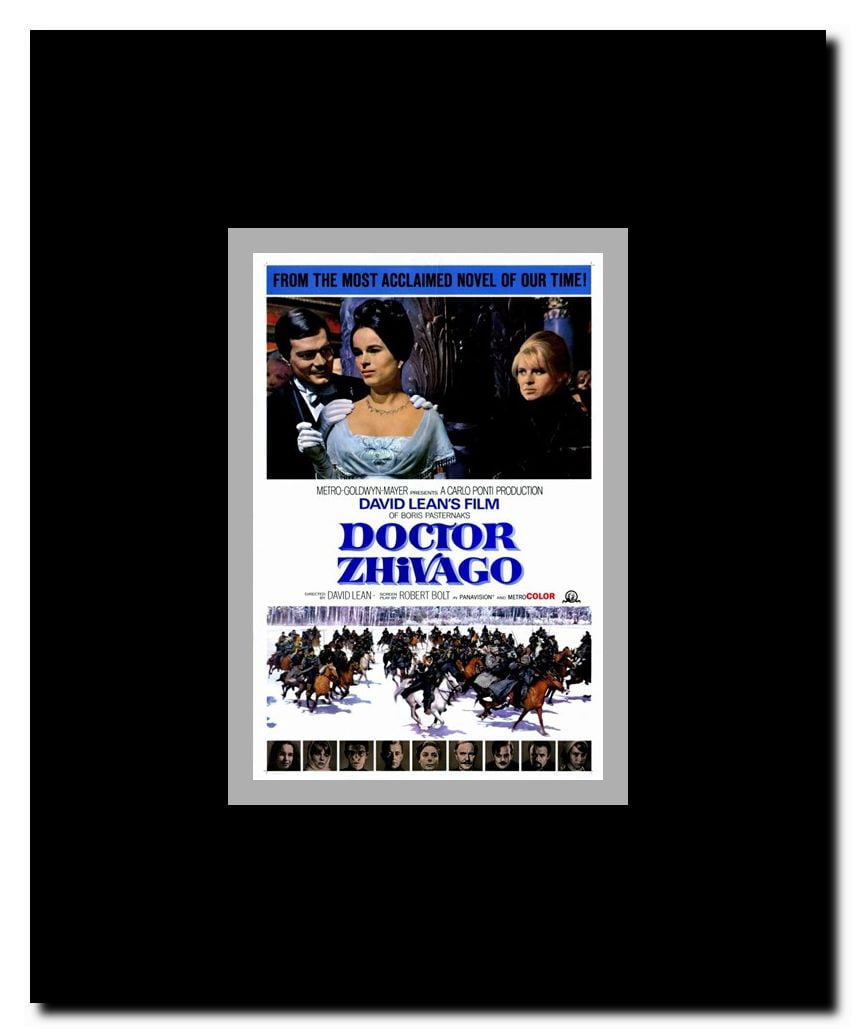 Doctor Zhivago Framed Movie Poster