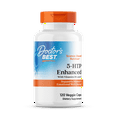 thumbnail image 1 of Doctor's Best 5-HTP Enhanced with Vitamins B6 and C, Non-GMO, Vegan, Gluten Free, Soy Free, 120 Veggie Caps, 1 of 8