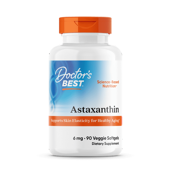 Doctor's Best - Astaxanthin with AstaReal 6mg 90 Veggie Softgels