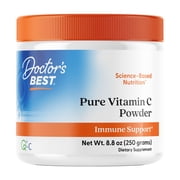 Doctors Best C with Quali-C, Non-GMO, Gluten Free, Vegan, Soy Free, Sourced From Scotland, 250 Grams