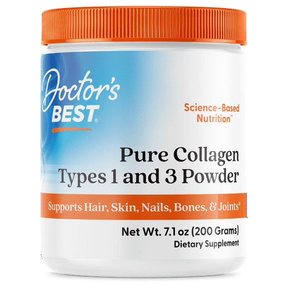 Doctor's Best Collagen (Types 1 and 3) Powder, 7.1 Oz.