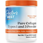 Doctor's Best Collagen (Types 1 and 3) Powder, 7.1 Oz.