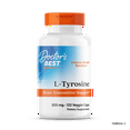 thumbnail image 1 of Doctor's Best L-Tyrosine, Non-GMO, Gluten Free, 120 Veggie Caps, 1 of 6