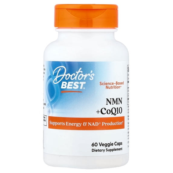 Doctor's Best Nmn + Coq10 60 Veg Caps