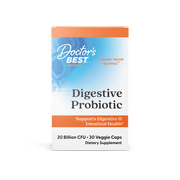 Doctor's Best Probiotic, Non-GMO, Gluten Free, Vegan, 20 Billion CFU, 30 Veggie Caps