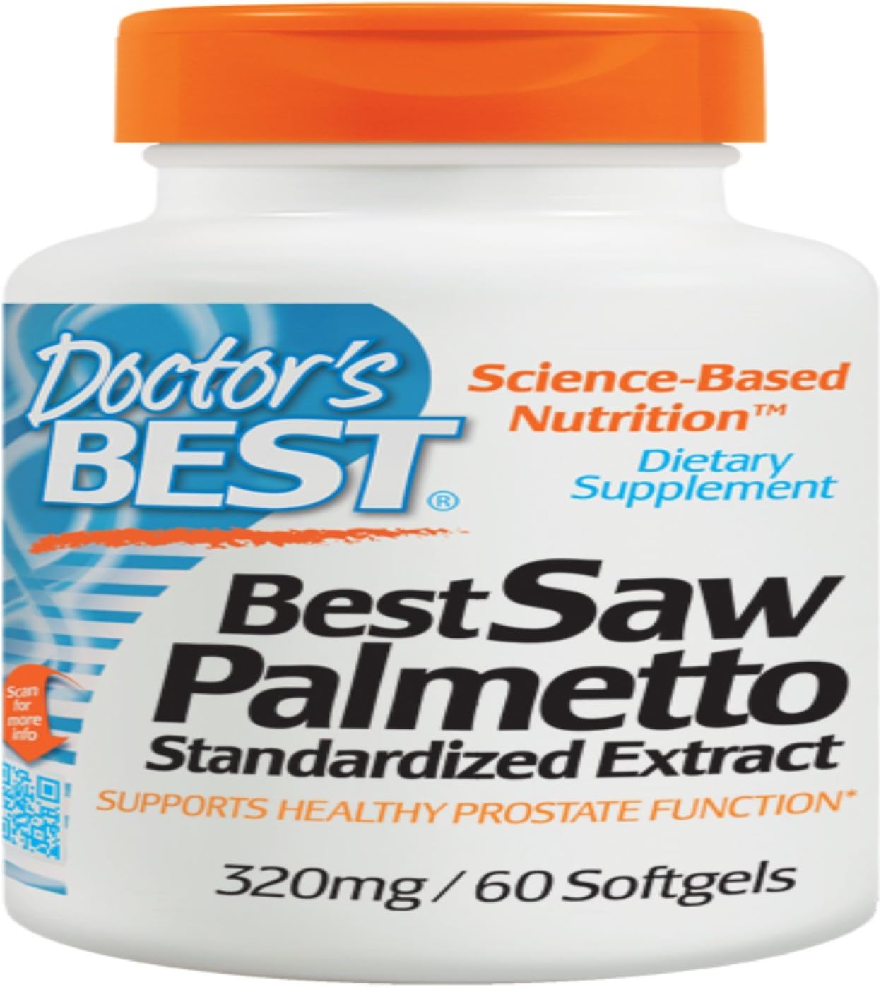 Doctor's Best Saw Palmetto Extract 320 mg 60 Softgels