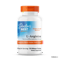 thumbnail image 1 of Doctor's Best Sustained Plus Immediate Release L-Arginine, Non-GMO, Vegan, Gluten Free, Soy Free, 500 mg, 120 Bilayer Tablets, 1 of 6