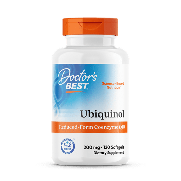 Doctor's Best Ubiquinol , 200 mg, 120 Softgels