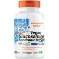 Doctor's Best Vegan Glucosamine Chondroitin MSM, 120 Veggie Caps