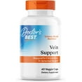 thumbnail image 1 of Doctors Best Vein Support, Supports Circulation & Arterial Health, Non-GMO, Gluten Free, Soy Free, Vegan 60 Veggie Caps, 1 of 5